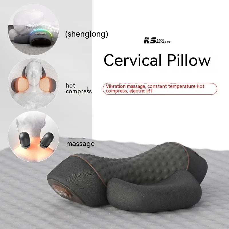 Cervical Spine Care Heating Massage Pillow